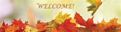 Welcome Fall Banner