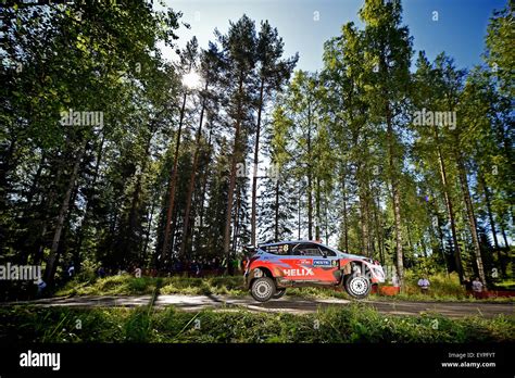 Finland. 02nd Aug, 2015. World Rally Championships (WRC) of Finland Stock Photo, Royalty Free ...