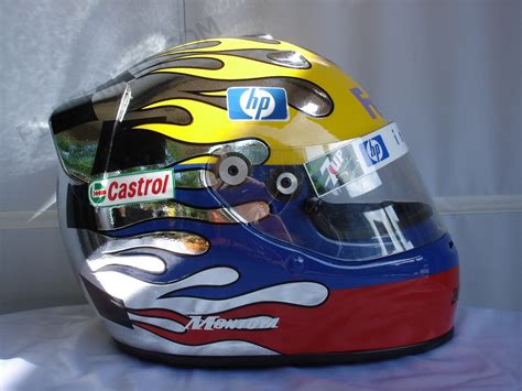 Juan Pablo Montoya-CM Helmets-Juan Pablo Montoya 2003 Interlagos F1 ...