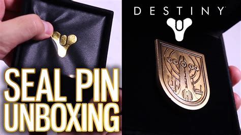 Destiny 2 Seal Pin Unboxing + Close-ups (Cursebreaker & Wayfarer) - YouTube