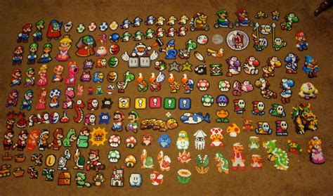 Mario Perler Collection by Pika-Robo on DeviantArt | Perler bead art, Perler, Perler bead patterns