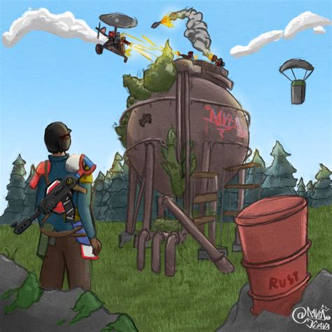 Rust fanart finished : r/playrust