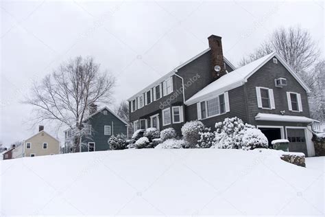 Snowy houses — Stock Photo © stu99 #8422547