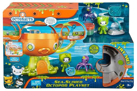 Подводная База Octonauts (Октонавты) ОКТОПОТ с слаймом, Fisher Price ...