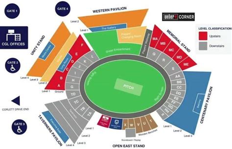 Wanderers Stadium Seating Chart with Seat Numbers 2024, Parking ...