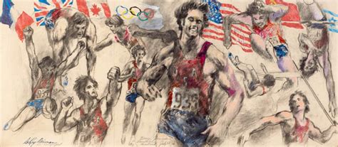 Leroy Neiman - The Olympic Painter | U.S. Olympic & Paralympic Museum