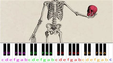 Bones by Imagine Dragons | Piano Letter Notes