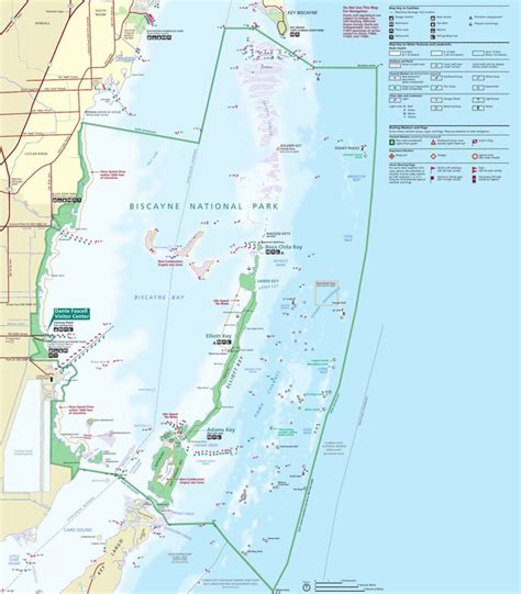 Biscayne National Park Map by US National Park Service | Avenza Maps