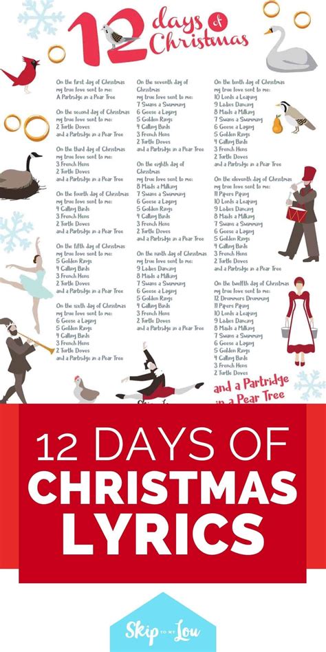 12 Days of Christmas Lyrics | Skip To My Lou