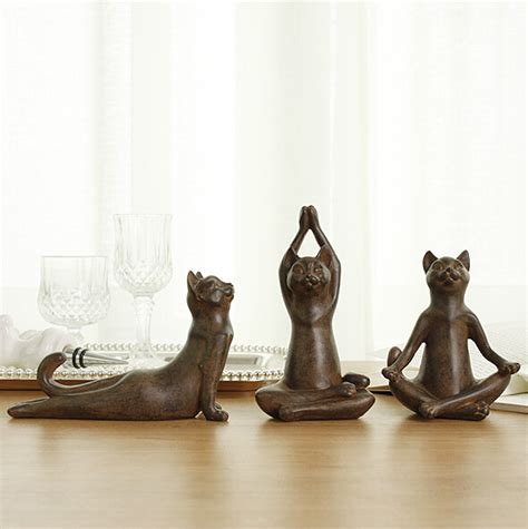 Popular Resin Cat Statue-Buy Cheap Resin Cat Statue lots from China ...