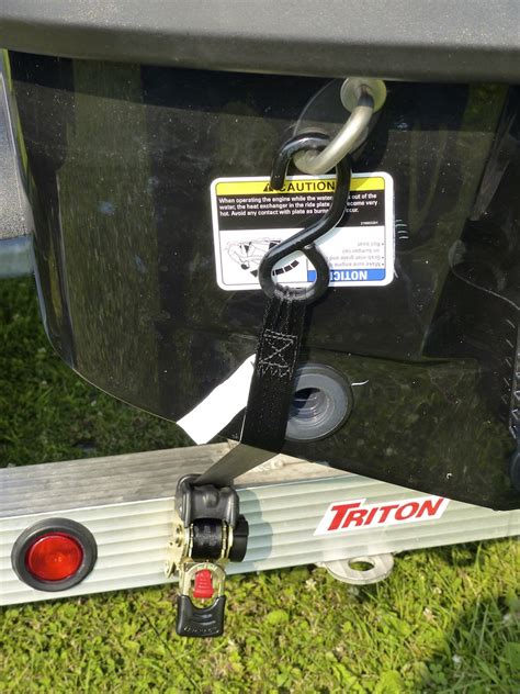 Retractable Ratchet Straps For Secure Trailering - Intrepid Cottager