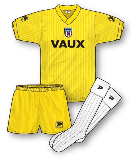 Sunderland Third Kit 1986-88 – True Colours Football Kits