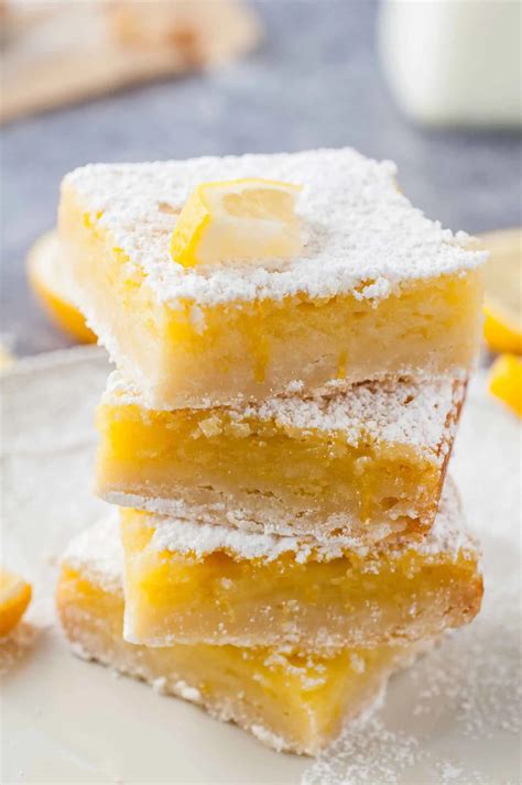 Easy Lemon Shortbread Squares - Marathons & Motivation