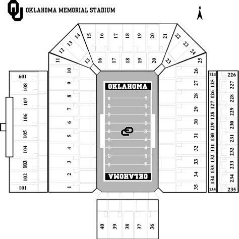 Oklahoma Football Stadium Seating