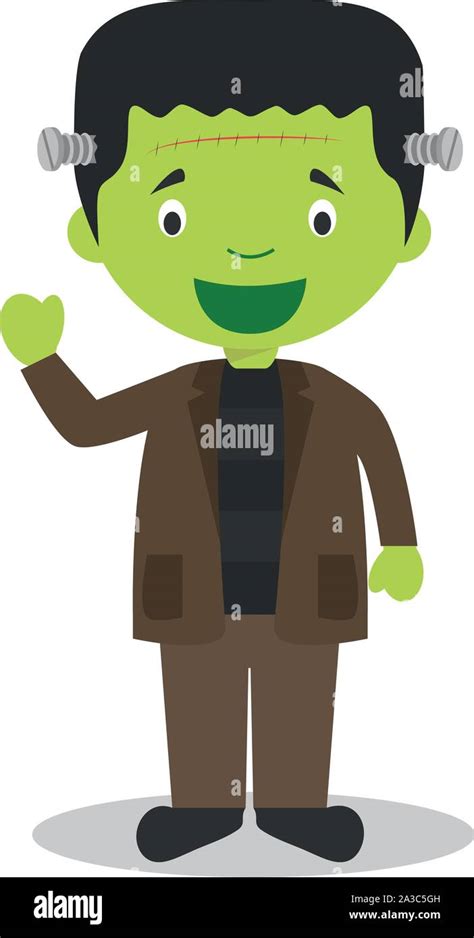 Frankenstein cartoon hi-res stock photography and images - Alamy