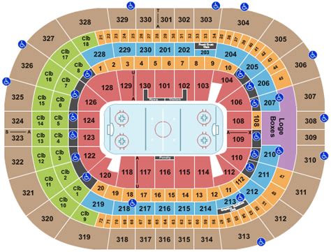 Tampa Bay Lightning - Amalie Arena Seating Chart - St. Petersburg