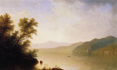 John William Casilear - Lake George | Lake george, Landscape paintings ...