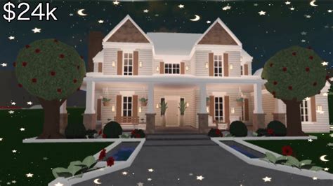 Bloxburg Sage Modern Family Mansion Exterior - Image to u