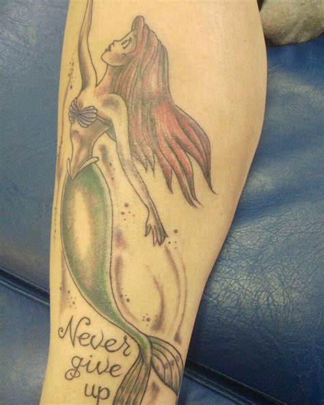 this is my ariel tattoo 😍