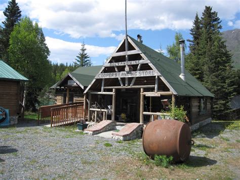 retro alaska: Cooper Landing Post Office (Cooper Landing, AK)