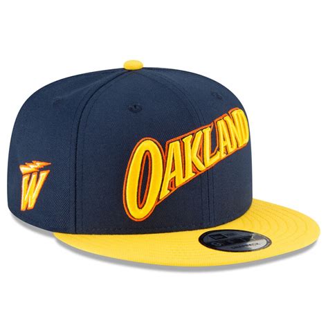 Men's New Era Navy/Gold Golden State Warriors 2020/21 City Edition ...