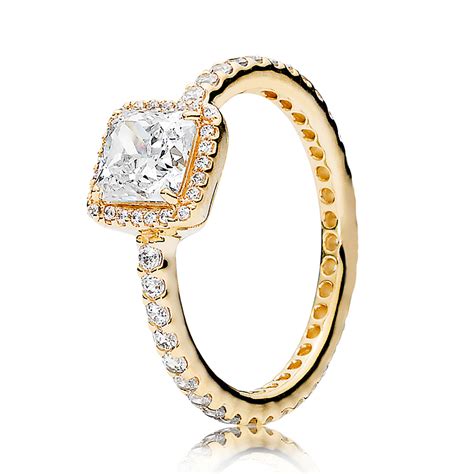 Pandora Timeless Elegance CZ Ring 14K - 150188CZ | Ben Bridge Jeweler