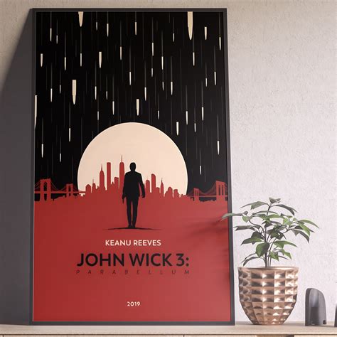 John Wick Poster John Wick Wall Art John Wick Poster