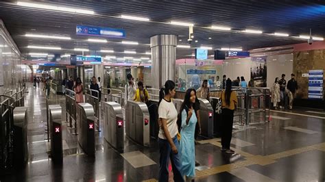 Delhi Metro’s Sarojini Nagar Metro station remodelled for passenger ...