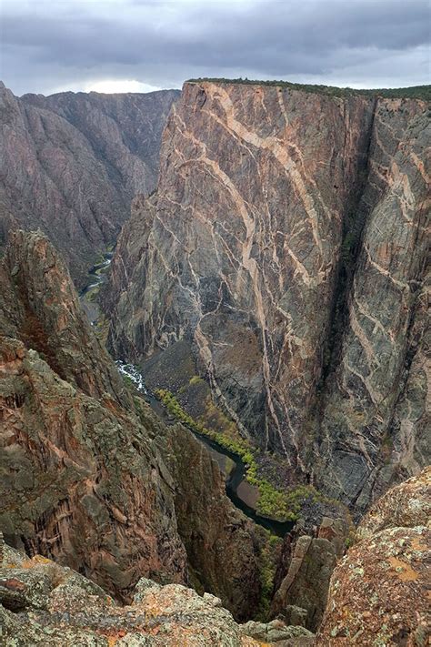 Black Canyon in the Light: Painted Wall