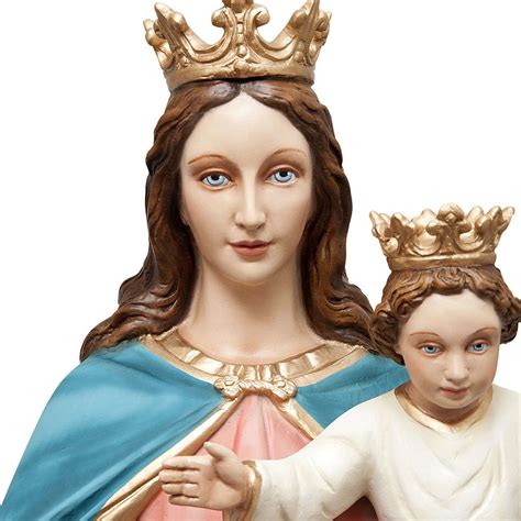 Mary Help of Christians statue in fiberglass 120cm | online sales on ...