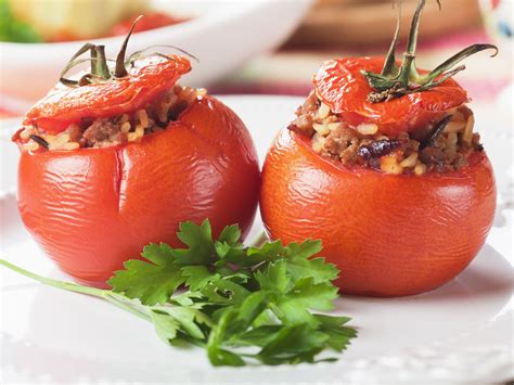 tomates farçies au cooking chef : Recette de tomates farçies au cooking ...