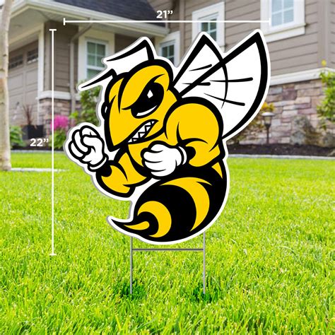 Randolph-Macon College Mascot Lawn Sign — colorshock.com