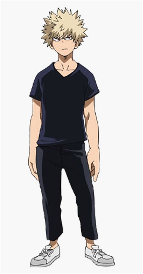 Katsuki Bakugo Full Body, HD Png Download - kindpng