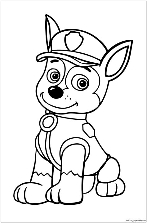 Chase Coloring Page at GetColorings.com | Free printable colorings pages to print and color