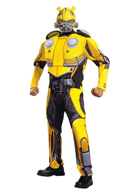 Adult Bumblebee Movie Muscle Costume