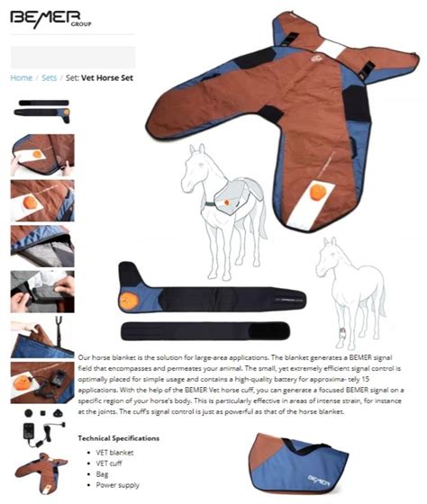 BEMER Vet Horse Set | Holistic support, Vets, Muscle tissue