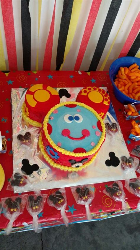 Mickey Mouse Clubhouse Toodles Birthday Cake