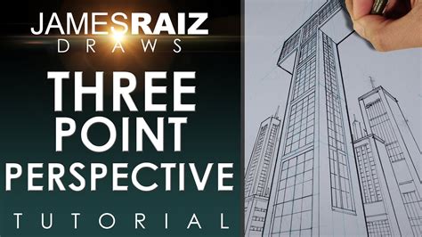 Three point perspective tutorial