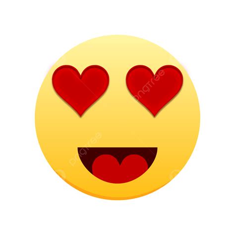 Love Emoji, Emoji, Love, Facebook Emoji PNG and Vector with Transparent ...