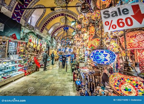 Grand Bazaar for Shopping in Istanbul,Turkey Editorial Image - Image of sale, asian: 135271690