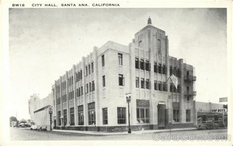 City Hall Santa Ana, CA Postcard