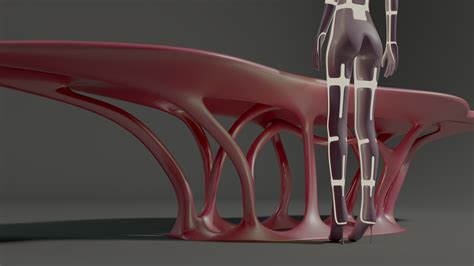 Curved table #Curved, #table | Curved table, Interior render, Table