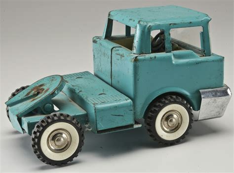 Antique Metal Toy Car Carrier Truck - Antique Cars Blog