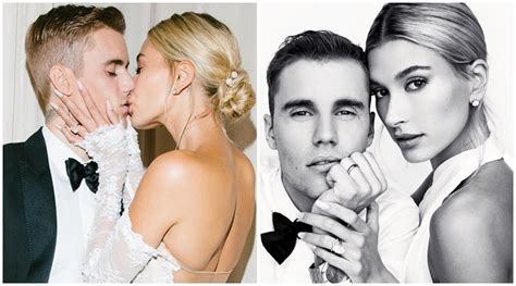 Justin Bieber and Hailey Baldwin look like a dream in these wedding ...