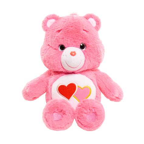 Care Bear Large Plush - Love-A-Lot Bear - Walmart.com