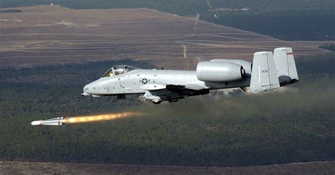 A10 Warthog Firing Gun