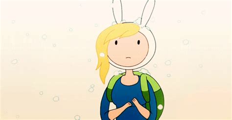 Snow Bunny GIF - AdventureTime Fionna Snow - Discover & Share GIFs