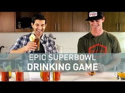 Drinking Games For Super Bowl (TUTORIAL w/ VIDEOS)