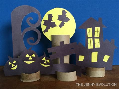 DIY Decorative Halloween Paper Craft | Mommy Evolution