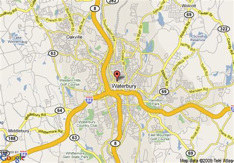 Where is Waterbury? - Waterbury Map - Map of Waterbury - TravelsMaps.Com